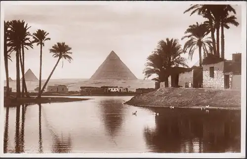 Cairo, Pyramids at Floodtime, unused