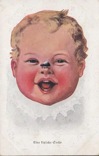 Une chose fragile, mouche sur le nez, couru en 1918
