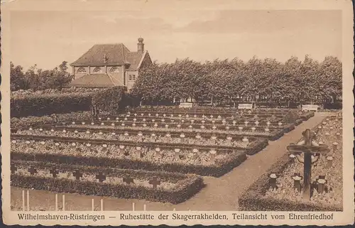 Wilhelmshaven, Ruhestätte der Skagerrakhelden, Ehrenfriedhof, ungelaufen