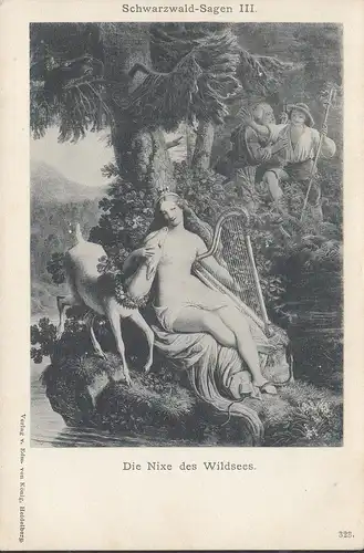 Die Nixe des Wildsees, ungelaufen