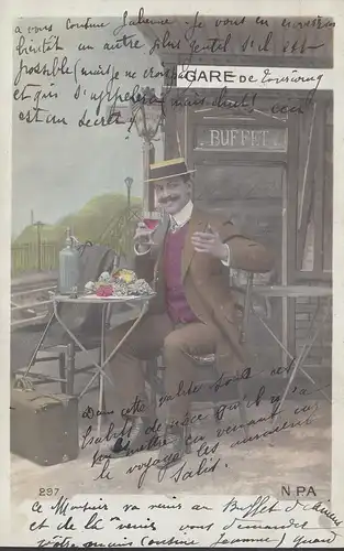 Garde de... Buffet, circulé 1908