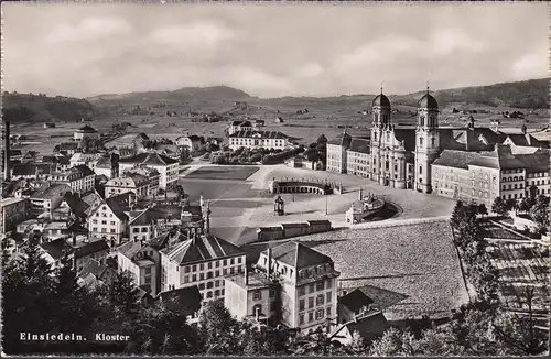 Einsiedeln, monastère, vue sur la ville, incurable