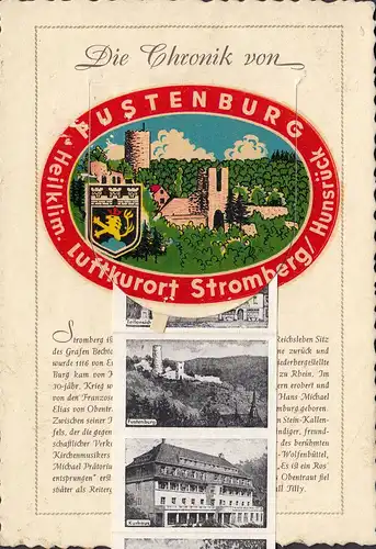 Die Chronik von Stromberg, Fustenburg, Mini- Bilder, ungelaufen