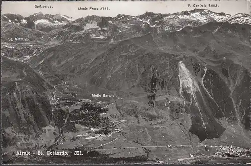 Airolo, Sankt Gottardo, ungelaufen