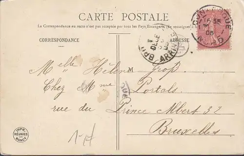 A qui mes Oefs, Künstler Bergeret, gelaufen 1905