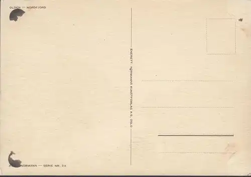 Norvège, Olden, Nordfjord, non-réalisé