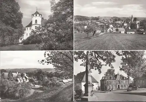 Bärenstein, vue de la ville, couru