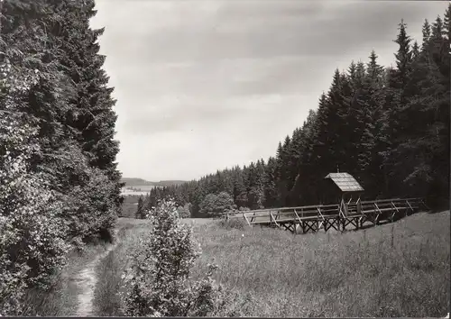 Bad Brambach, Sorgebachtal, gelaufen 1978