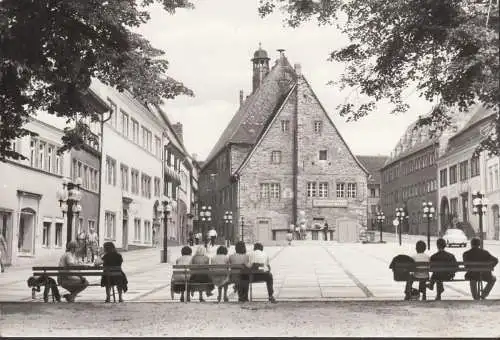 Sangerhausen, Marktplatz, ungelaufen