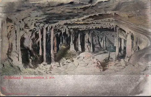 Rübeland, Hermannshöhle 2. Abt. ungelaufen