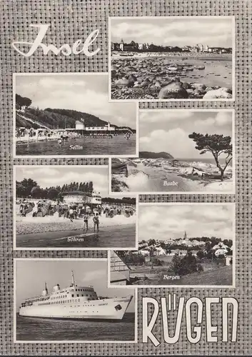 L'île de Rügen, multi-image, couru en 1967