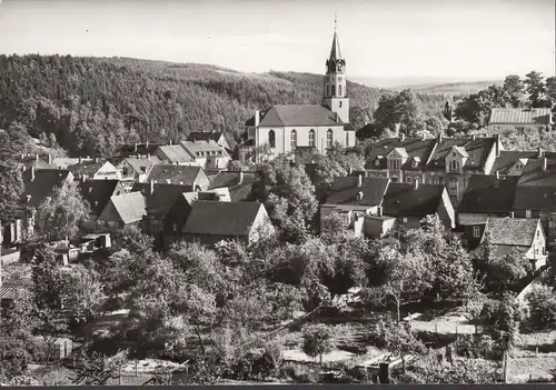 Hartenstein, vue de la ville, incurvée