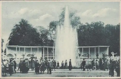 Dresde, Jubilé de l'Exposition horticole, Le Rosenhof, couru en 1926