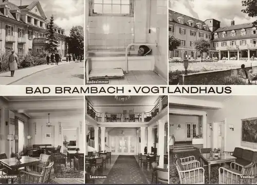 Bad Brambach, Vogtlandhaus, couru en 1975