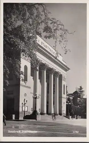 Innsbruck, théâtre municipal, inachevé- date 1940