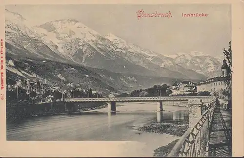 Innsbruck, Innbrücke, ungelaufen