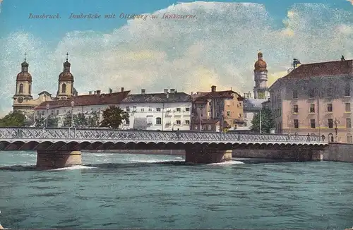 Innsbruck, Innbrücke, Ottoburg, Innkaserne, ungelaufen