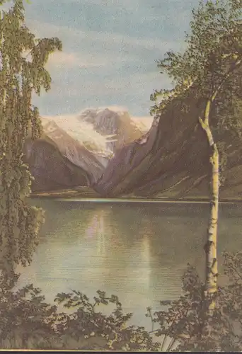 Norge, Loenvann, Nordfjord, inachevé