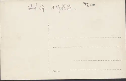 Stimmungsbild vom Wörthersee, ungelaufen- datiert 1923