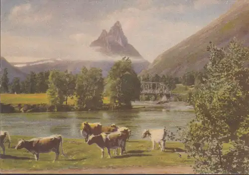 Norge, Troms, Signaldalen, Lyngen, ungelaufen
