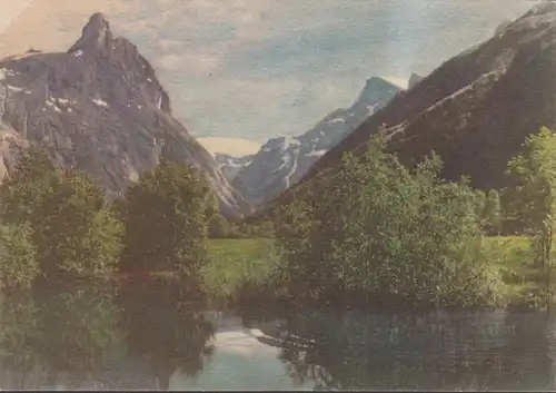 Norge, Romsdalshorn, ungelaufen