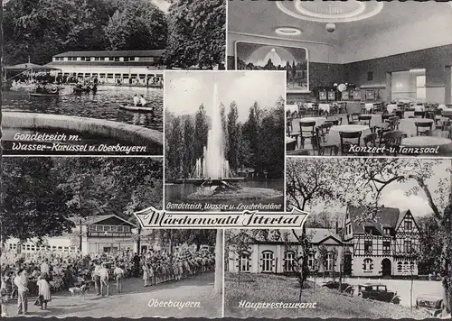 Wald, Weck Ittertal, Märchenwald, gelaufen 1960