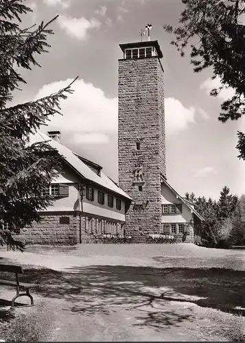 Gedächtnishaus auf dem Fohrenbühl, gelaufen 1963