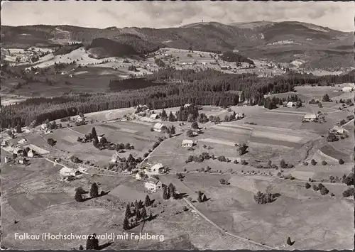 Falkau und Feldberg, Fliegeraufnahme, gelaufen 196?