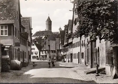 Dinkelsbühl, Untere Schmiedsgasse, gelaufen 1961