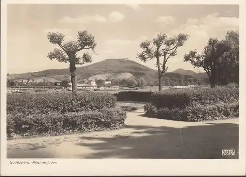 Bad Godesberg, Rheinanlagen, ungelaufen