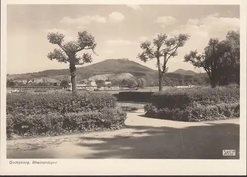 Bad Godesberg, Rheinanlagen, ungelaufen