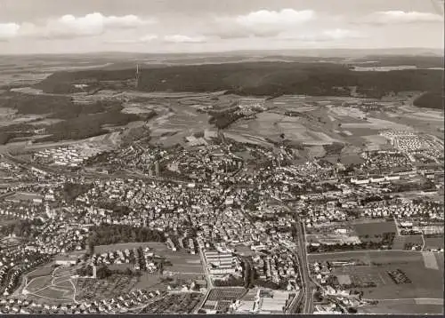 Aalen, Fliegeraufnahme, ungelaufen