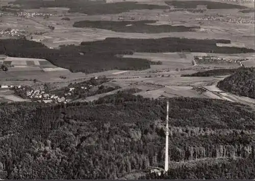 Aalen, Fernsehturm, Fliegeraufnahme, ungelaufen