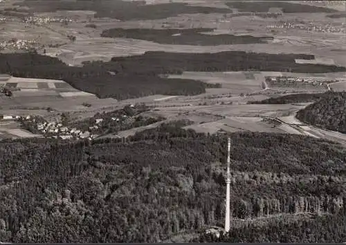 Aalen, Fernsehturm, Fliegeraufnahme, ungelaufen