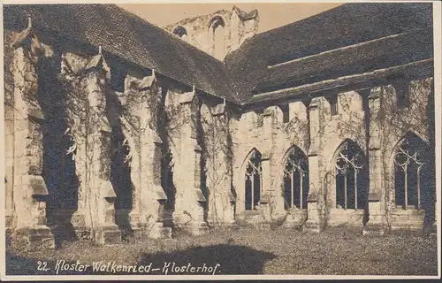 Kloster Walkenried, Klosterhof, ungelaufen- datiert 1926