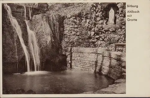 Bitburg, Ahlbach mit Grotte, gelaufen 193?