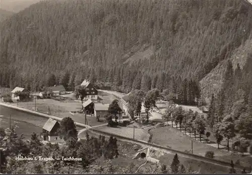 Holzhau, Teichhaus, gelaufen