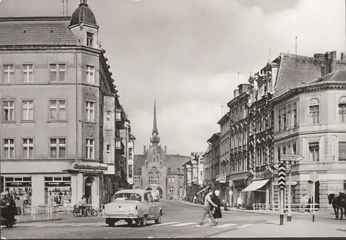 Nauen, Berliner Straße, Bekleidungshaus, ungelaufen