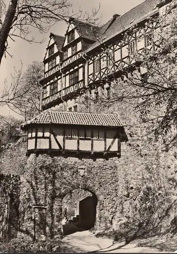 Meisdorf, château de Falkenstein, bâtiment économique, incurvée