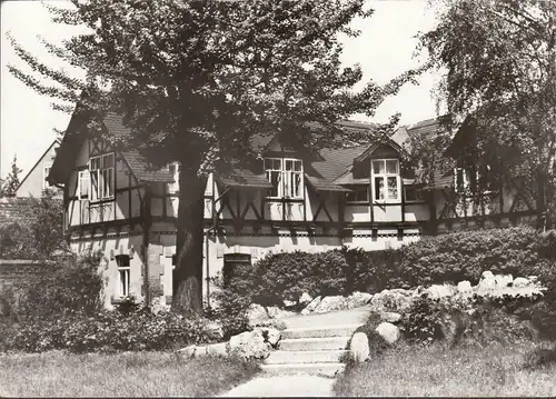 Bain Kösen, sanatorium, Petite maison, incurvée