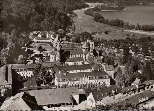 Glees, Abtei Maria Laach, Fliegeraufnahme, ungelaufen