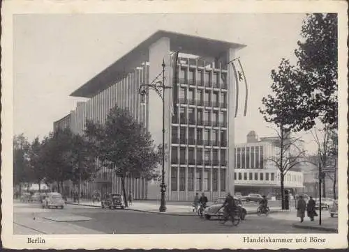 Berlin, Chambre de commerce et Bourse, couru en 1958