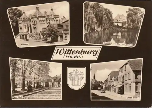 Wittenburg, Hôtel de ville, Entente, Am Wall, Grande rue, inachevé- date 1967