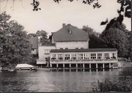 Caputh, Gaststätte und Cafe Fährhaus, gelaufen 1964