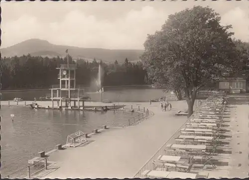 Groschönau, baignade en forêt, tour de saut, gondelt, couru 1964