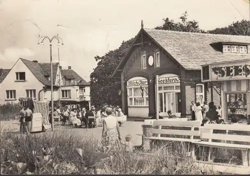 Graal-Müritz, Milchbar Seestern, gelaufen 1970