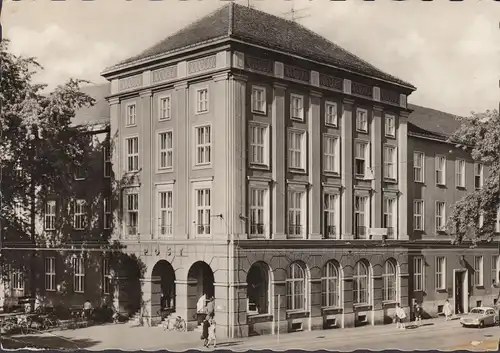 Cottbus, Hauptpostamt, gelaufen 1965