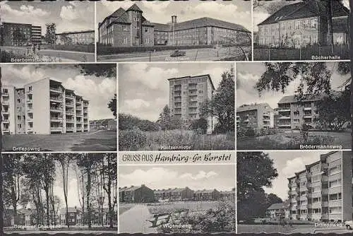 Hambourg, Gr. Borstel, Ortleppweg, Altenheim, Bibildhalle, couru