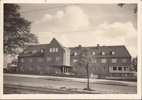 Flensburg, Mutterhaus, DRK Schwesternschaft, gelaufen 1964
