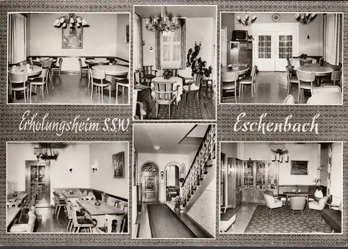 Eschenbach, Maison de loisirs des caisses de maladie, Siemens Schuckertwerke, couru 1976